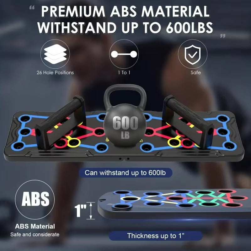 PushMax Pro™ – Color-Coded Total Upper Body Trainer Board